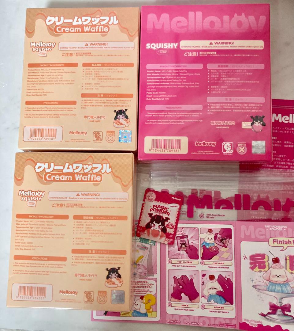 mellojoy パルミエ&ワッフル スクイーズ メロジョイ