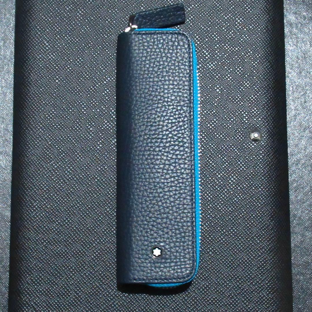 モンブラン ペンケース ペンポーチ マイスターシュテュック 1本用 124131