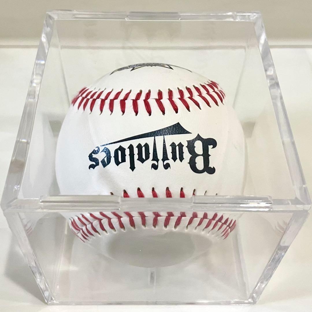 2023年パ・リーグ優勝記念　オリックス　山本由伸　直筆サインボール　ケース付き