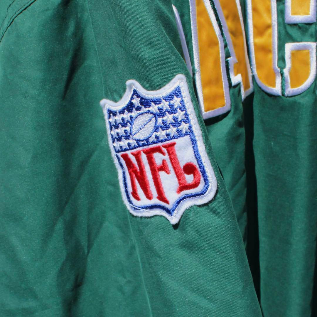Reebok × NFL グリーンベイ パッカーズ XL 古着 プルジャケット