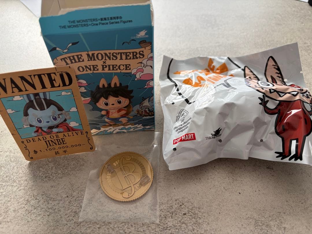 THE MONSTERS x ONE PIECE ラブブ 4個セット