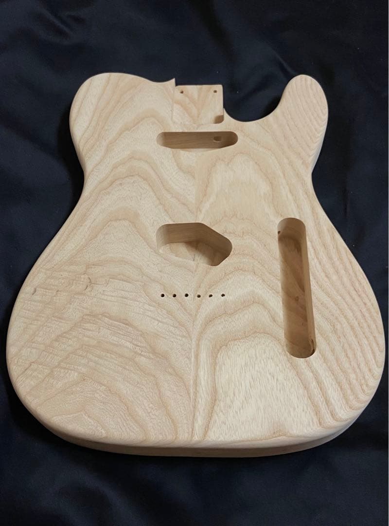 テレキャスターボディ　2ピース　アッシュ　未塗装　（No91）　ギター　ボディ