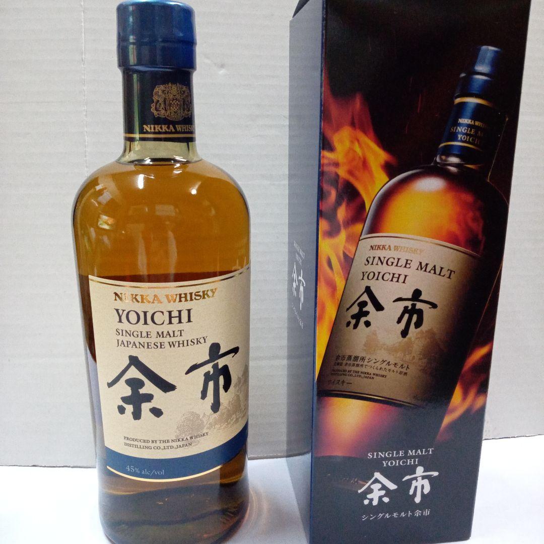 ニッカ シングルモルト余市 700ml 45%箱付き 新品：未開封　送料無料