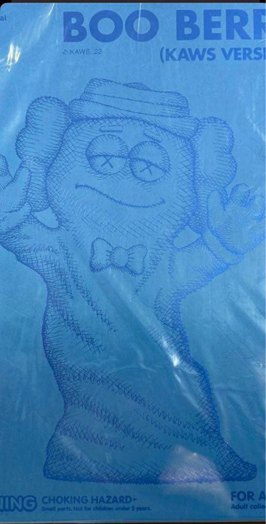 フィギュア　KAWS Cereal Monsters Boo Berry