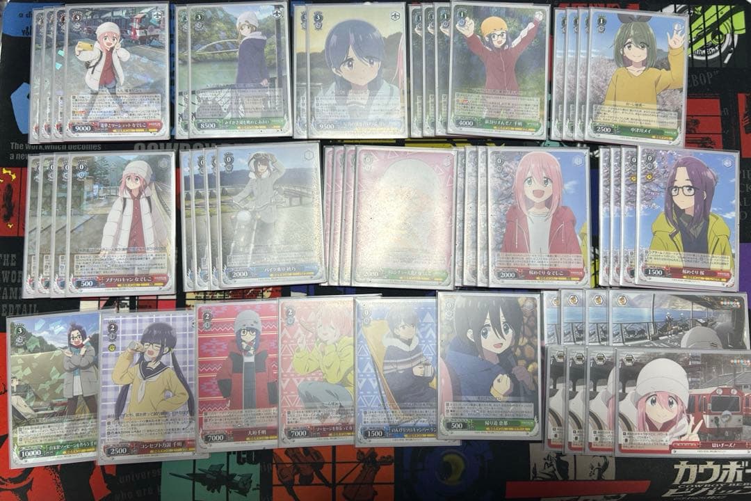 ヴァイスシュヴァルツ　デッキ　ゆるキャン＋パーツ多数