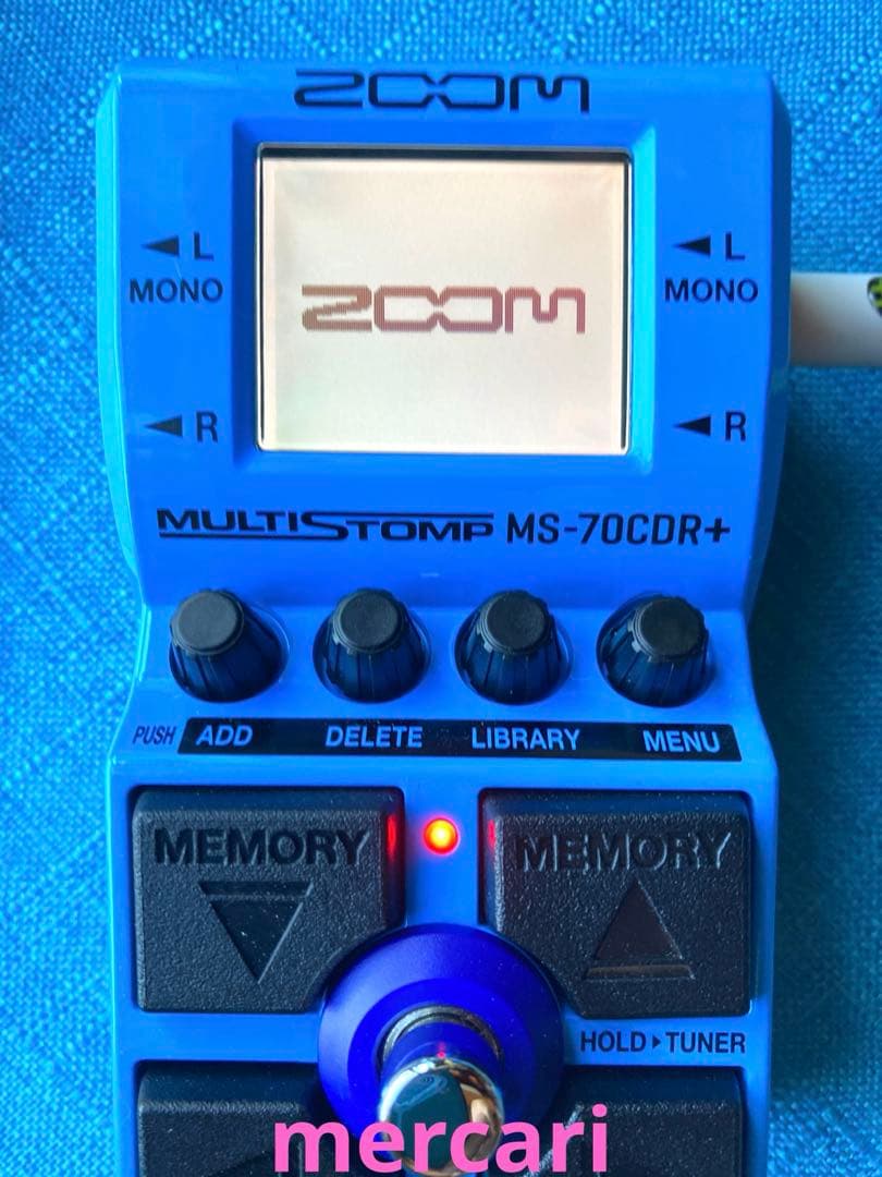ZOOM MS-70CDR+ MultiStomp空間系マルチエフェクター 美品