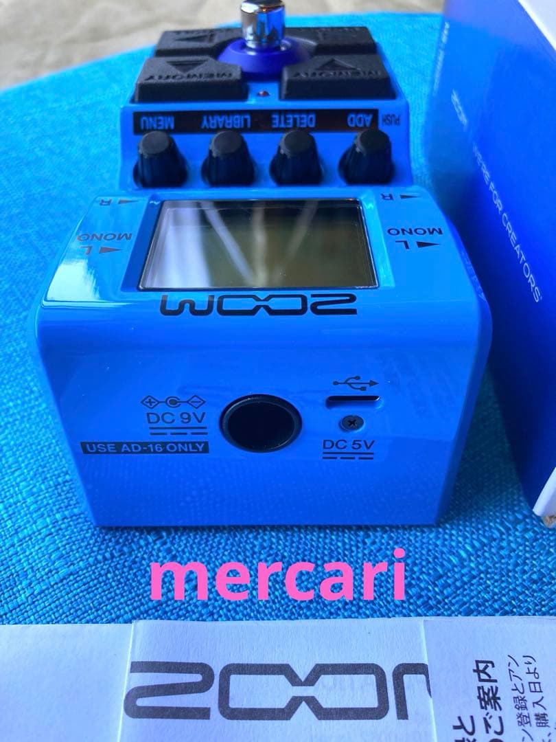 ZOOM MS-70CDR+ MultiStomp空間系マルチエフェクター 美品