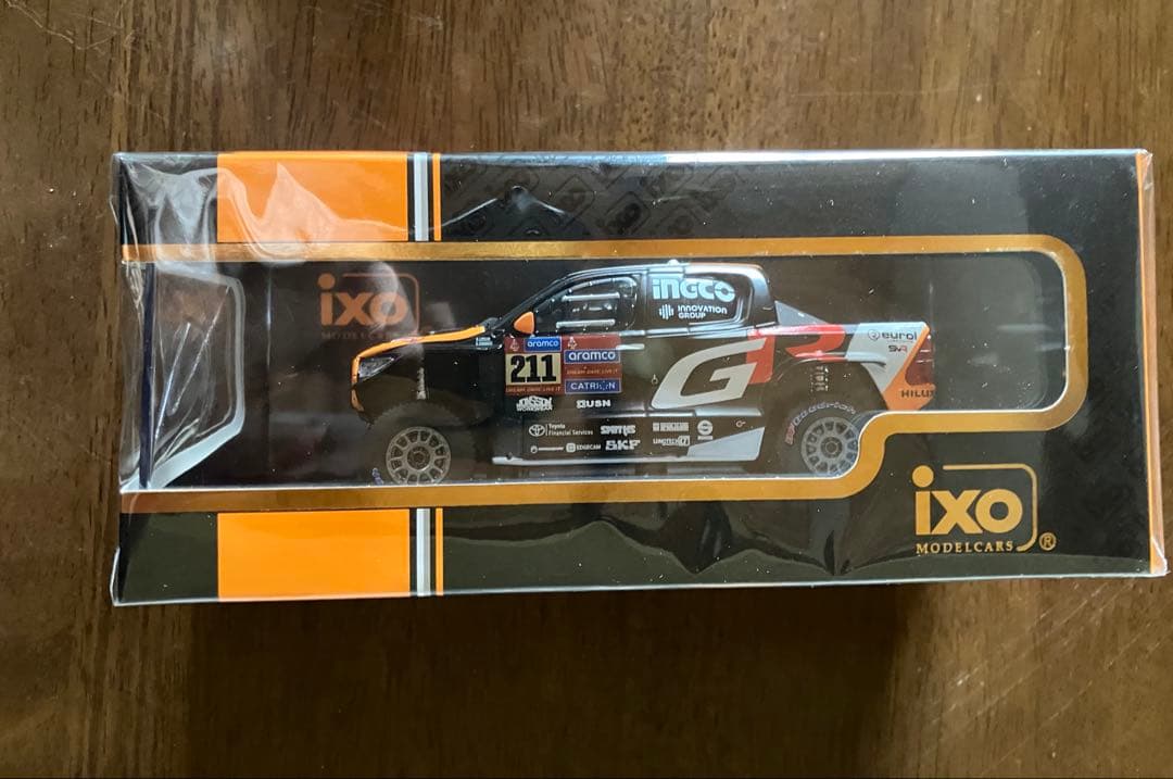 トヨタ ハイラックス 2025ダカールラリー GRハイラックス 1/43