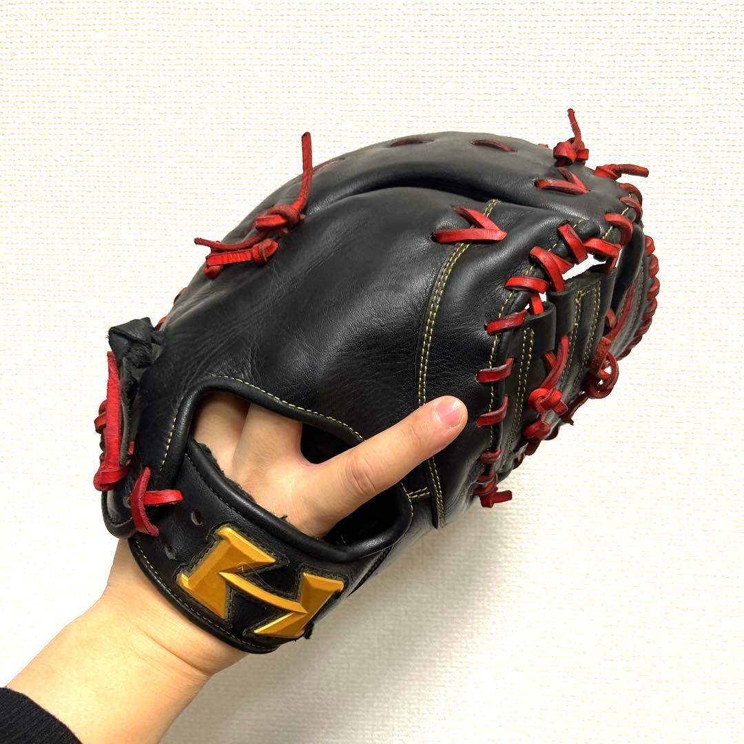 954 ハイゴールド 型抜群 即戦力 軟式少年 ファーストミット