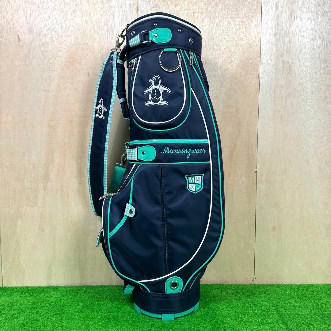 【美品】 Munsingwear キャディバッグ マンシングウェア 6分割