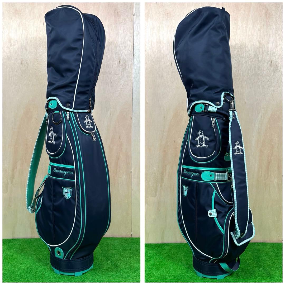 【美品】 Munsingwear キャディバッグ マンシングウェア 6分割