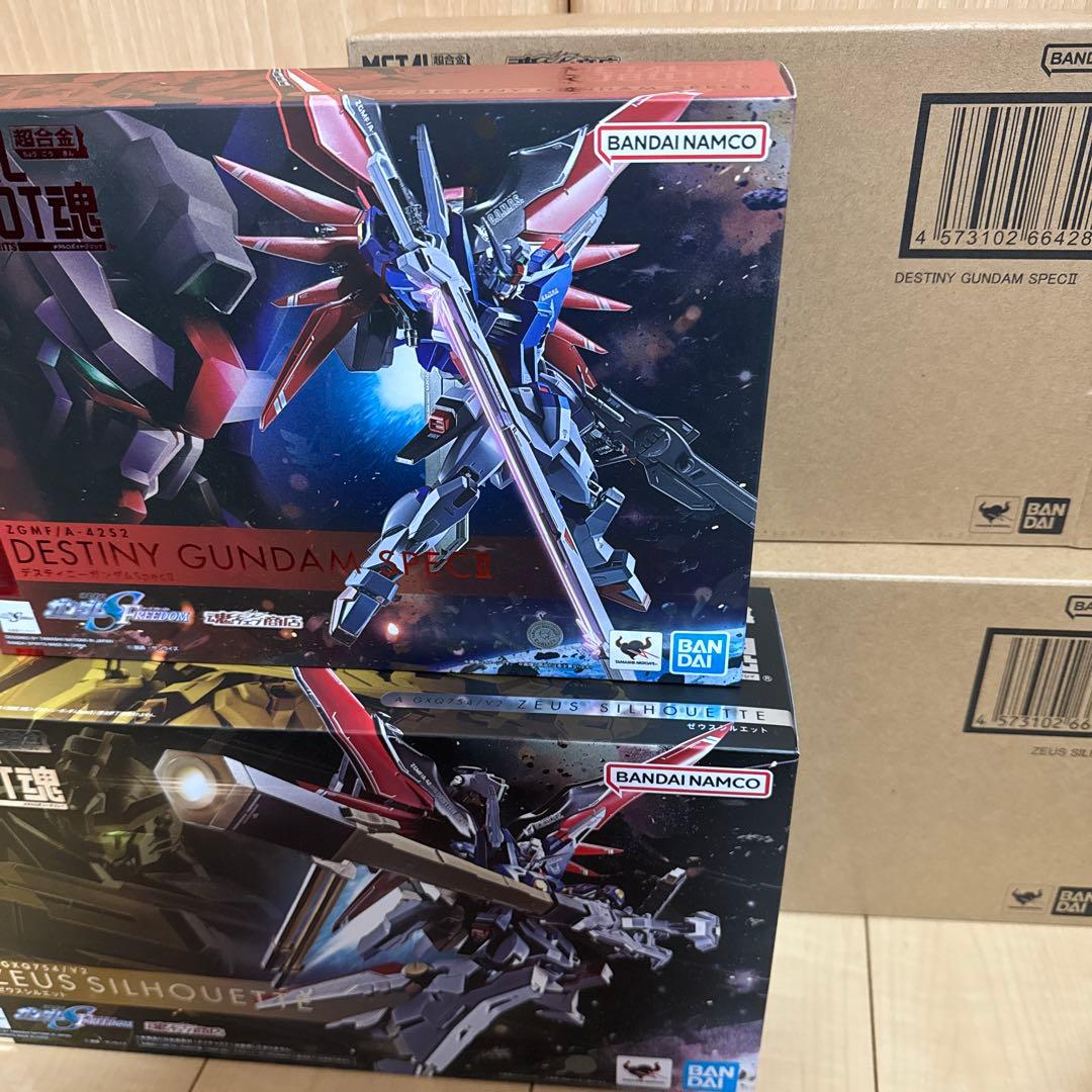 メタルロボット魂　デスティニーガンダムspecii ゼウスシルエット　セット