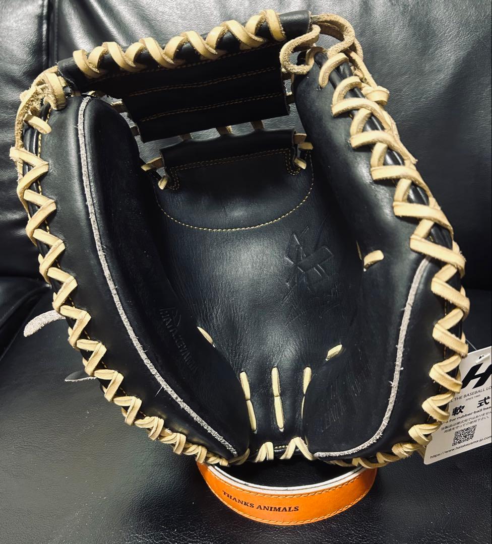 ハタケヤマ 軟式 ミット クロス締めカスタム HATAKEYAMA M8 谷繁型