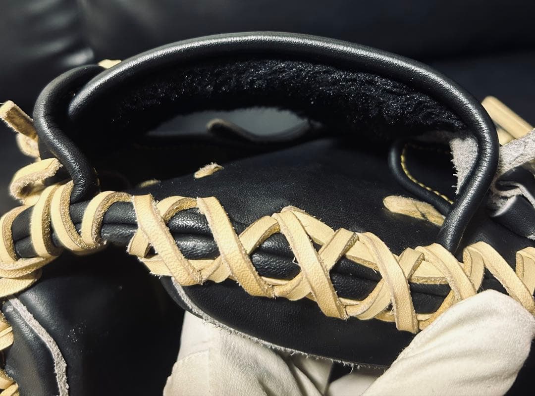 ハタケヤマ 軟式 ミット クロス締めカスタム HATAKEYAMA M8 谷繁型