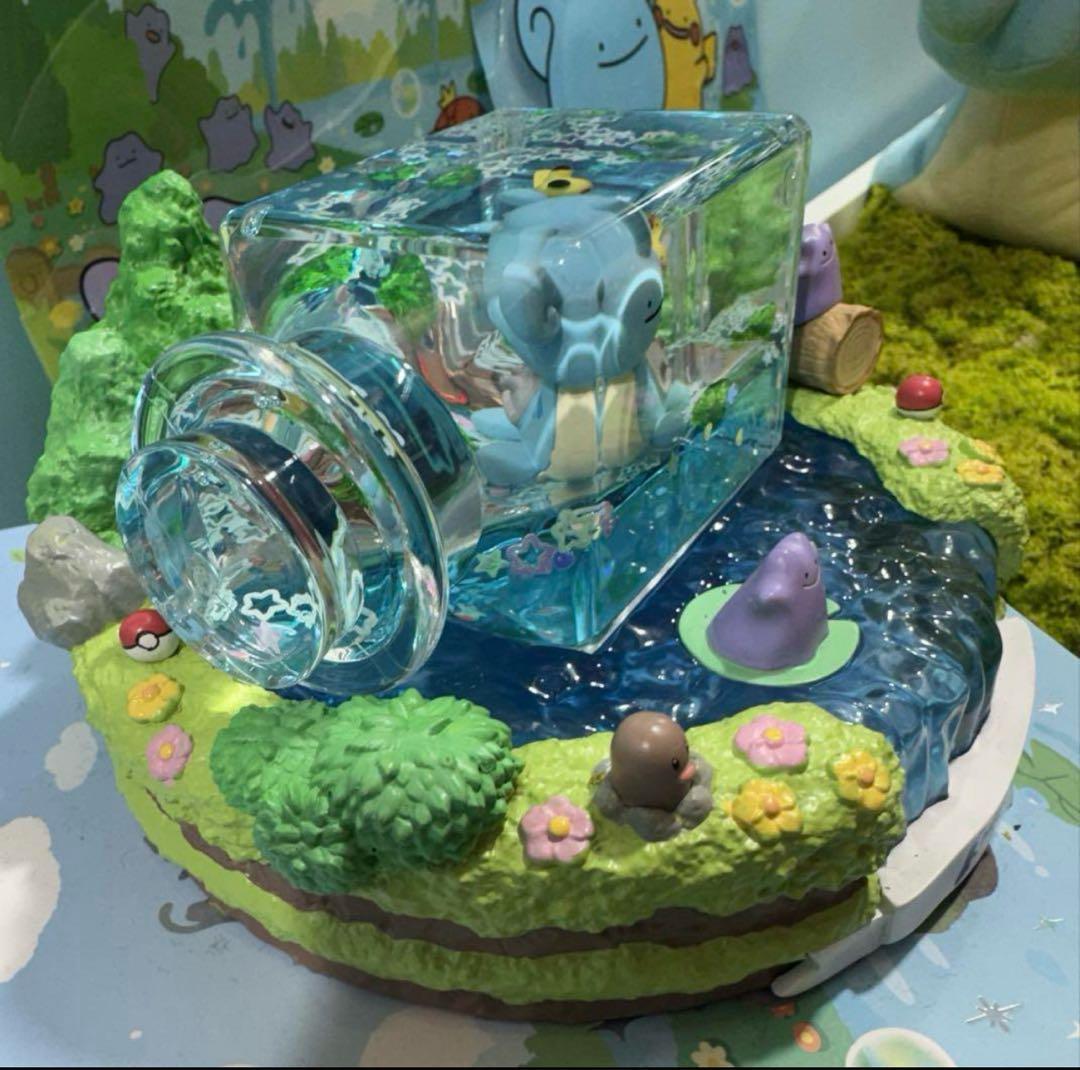 【希少】韓国　ポケモンタウン　メタモン　ウォーターボールジオラマ　pokemon