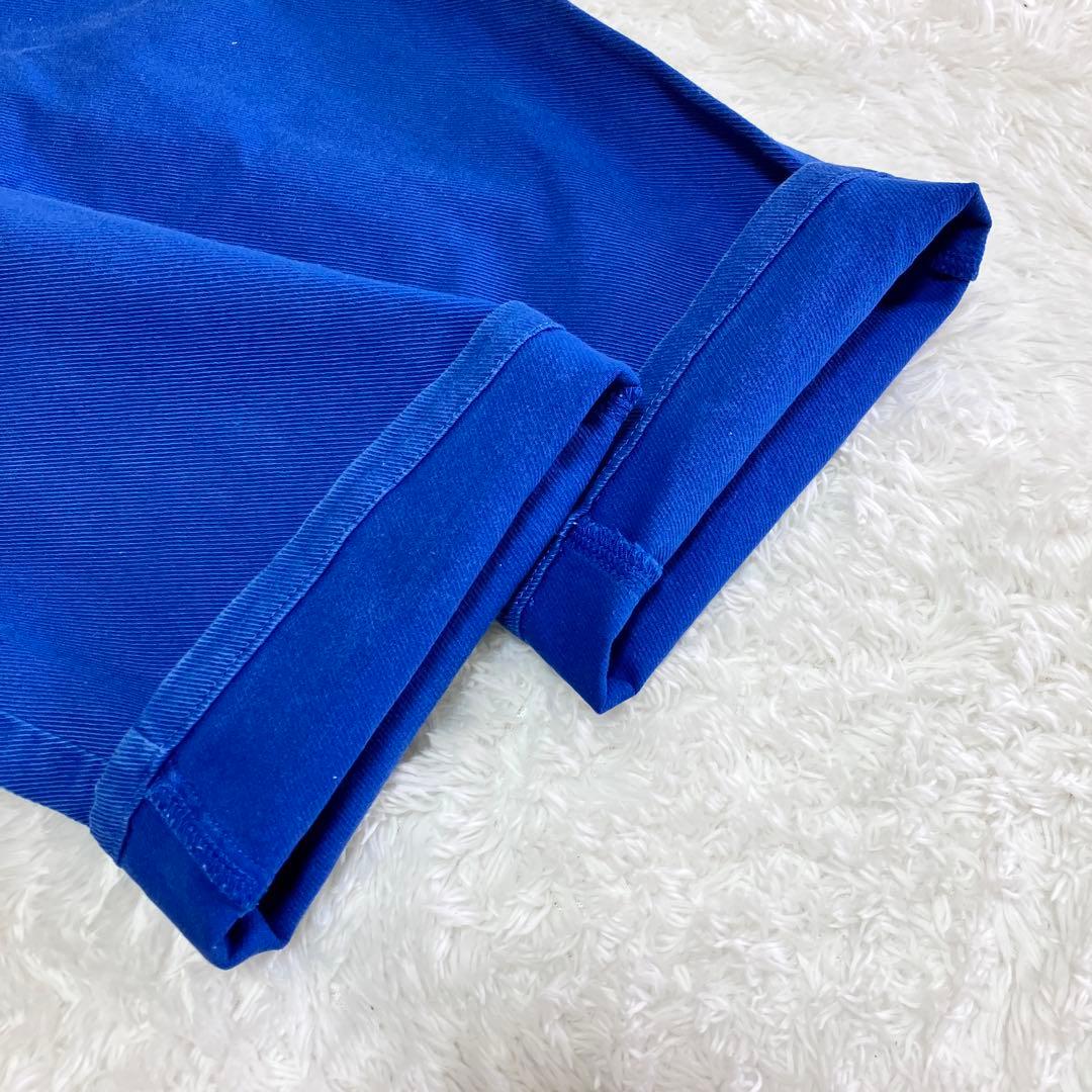 パーリーゲイツ ゴルフパンツ カラーデニム ストレッチ サイズ6