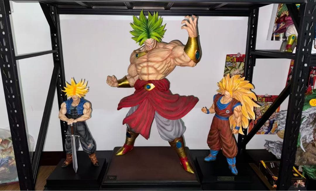 ドラゴンボール ブロリー ガレキ ガレージキット スタチュー X③⑧