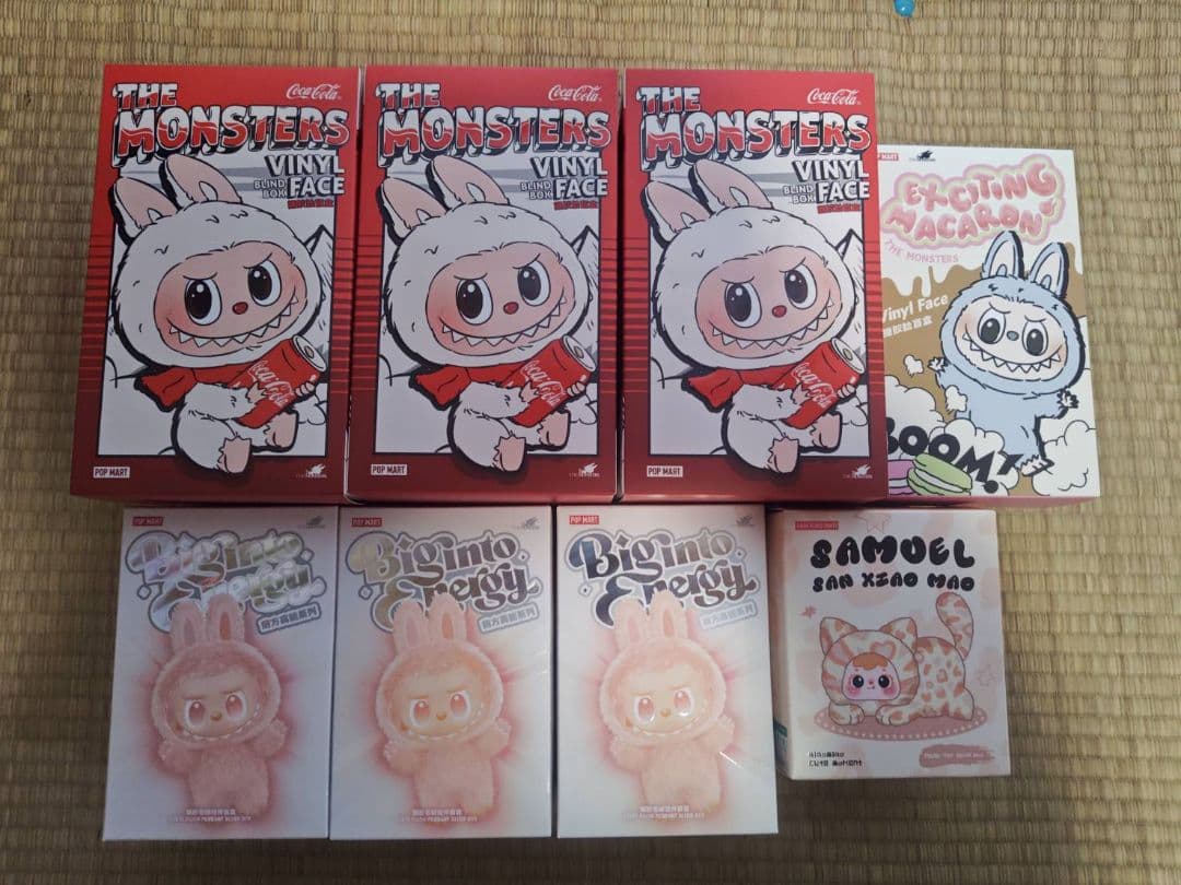 ラブブ サミュエル ぬいぐるみ 8個セット