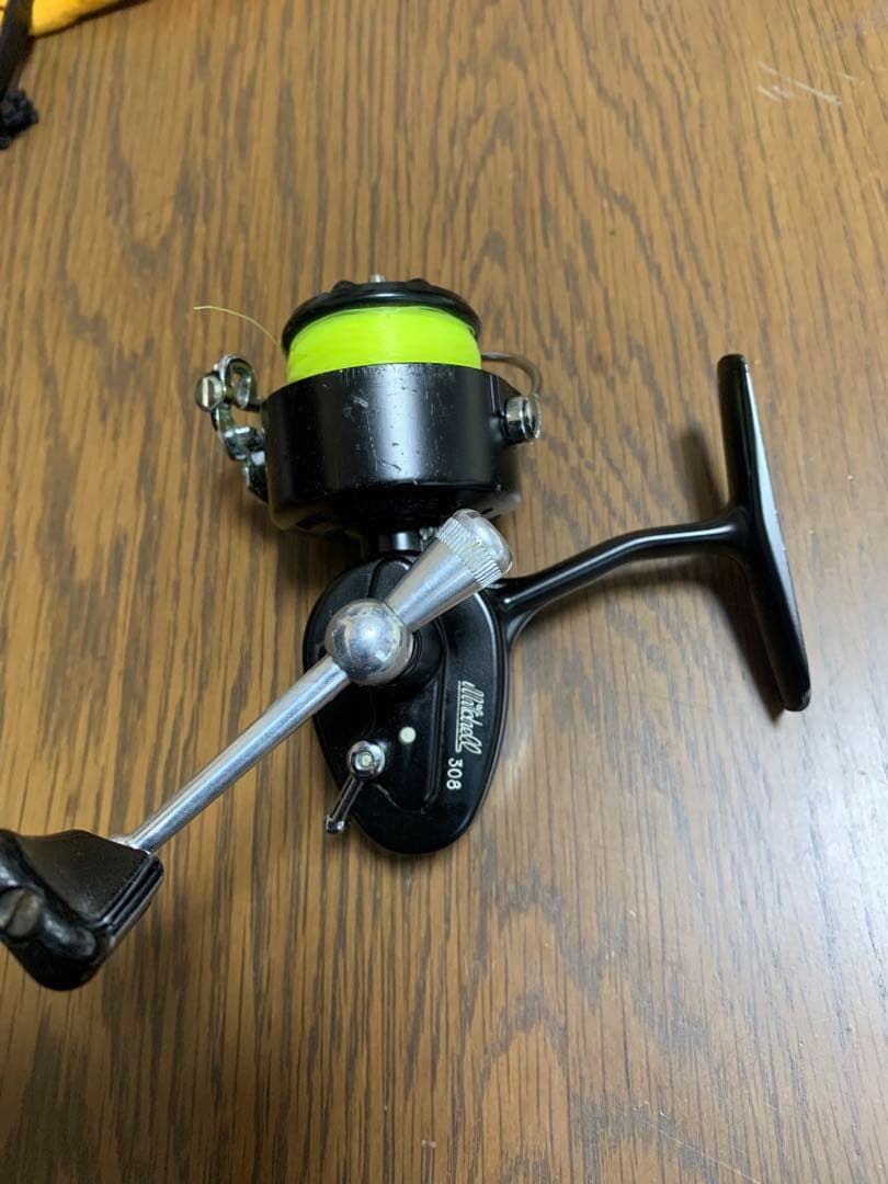 Mitchell 308スピニングリール 新品購入　ワンオーナー　フランス製