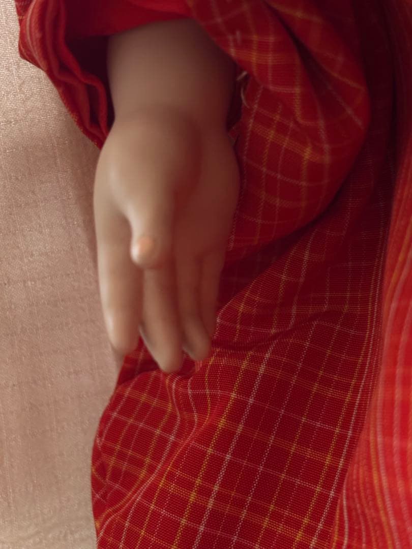 お座り　市松人形　小出松寿