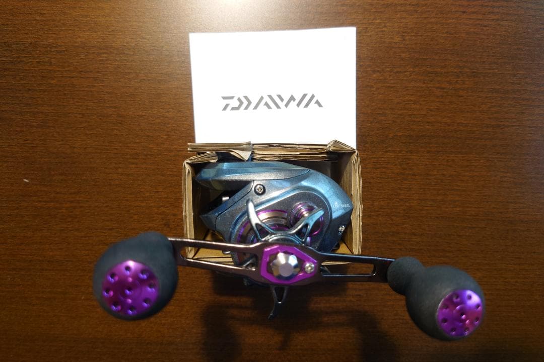 ◆DAIWA 紅牙◆LIGHT SW X IC◇ベイト カウンター付 左巻き