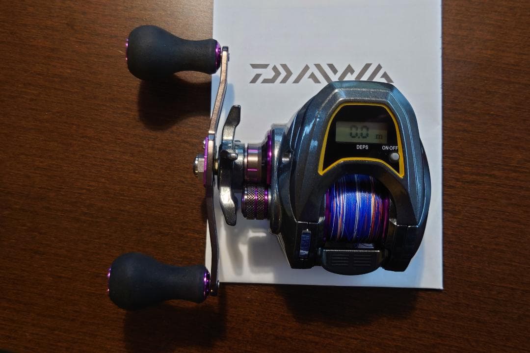 ◆DAIWA 紅牙◆LIGHT SW X IC◇ベイト カウンター付 左巻き