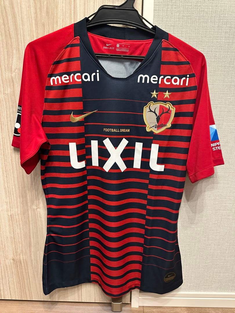 2019ユニフォーム NIKE 鹿島アントラーズ　選手支給　土居聖真