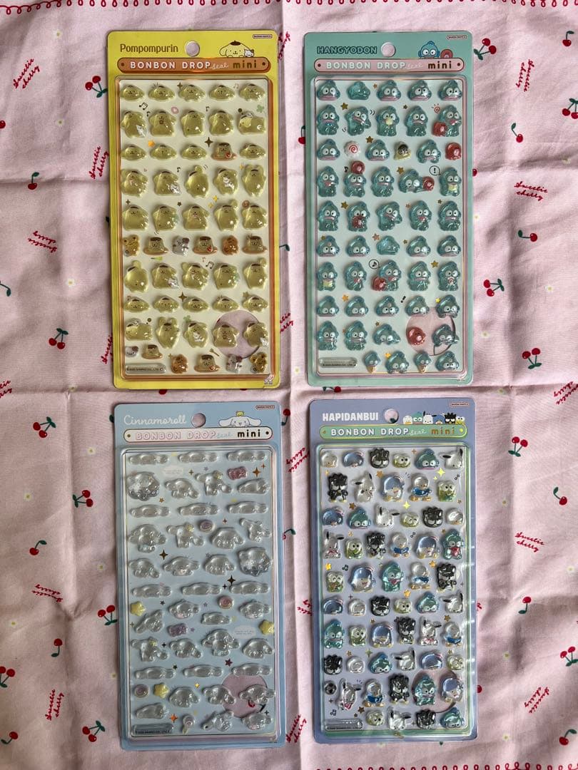 ボンボンドロップシールサンリオmini