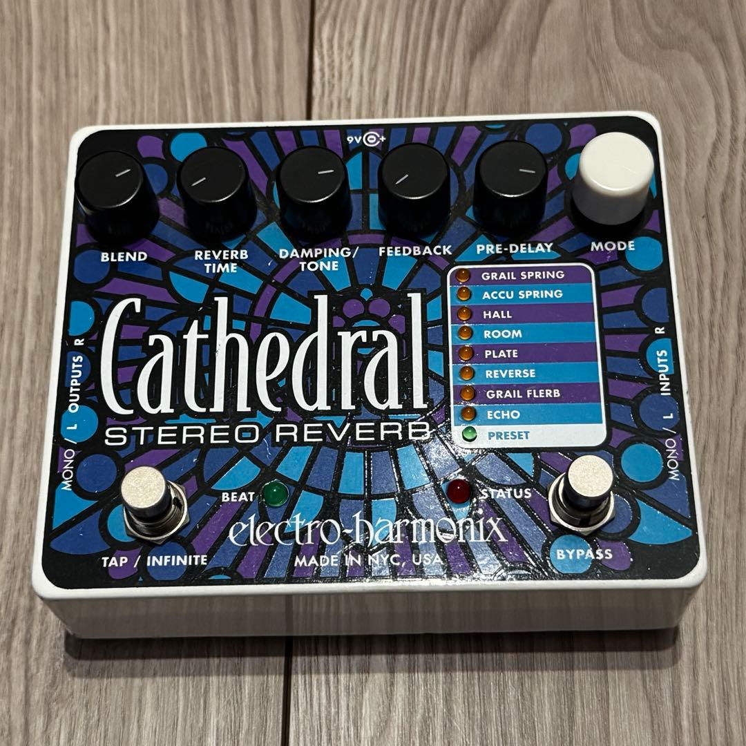 Electro Harmonix Cathedral ステレオリバーブ