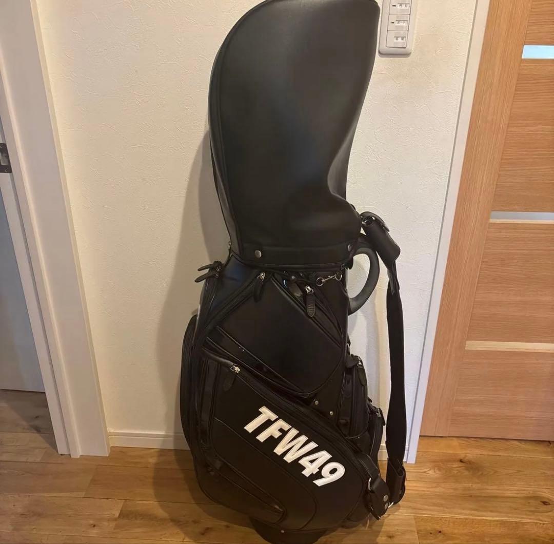 TFW49 ブラック キャディバッグ