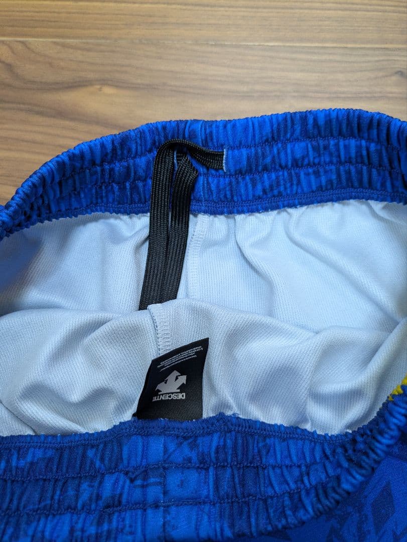 ⭐激レア　DESCENTE　デサント　バレーボール　ゲームパンツ　国体　ブルー