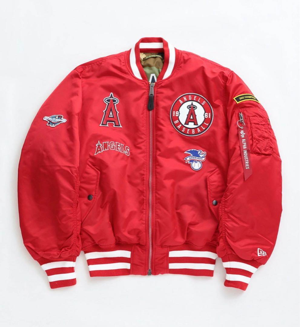 ANAHEIM ボンバージャケット 赤