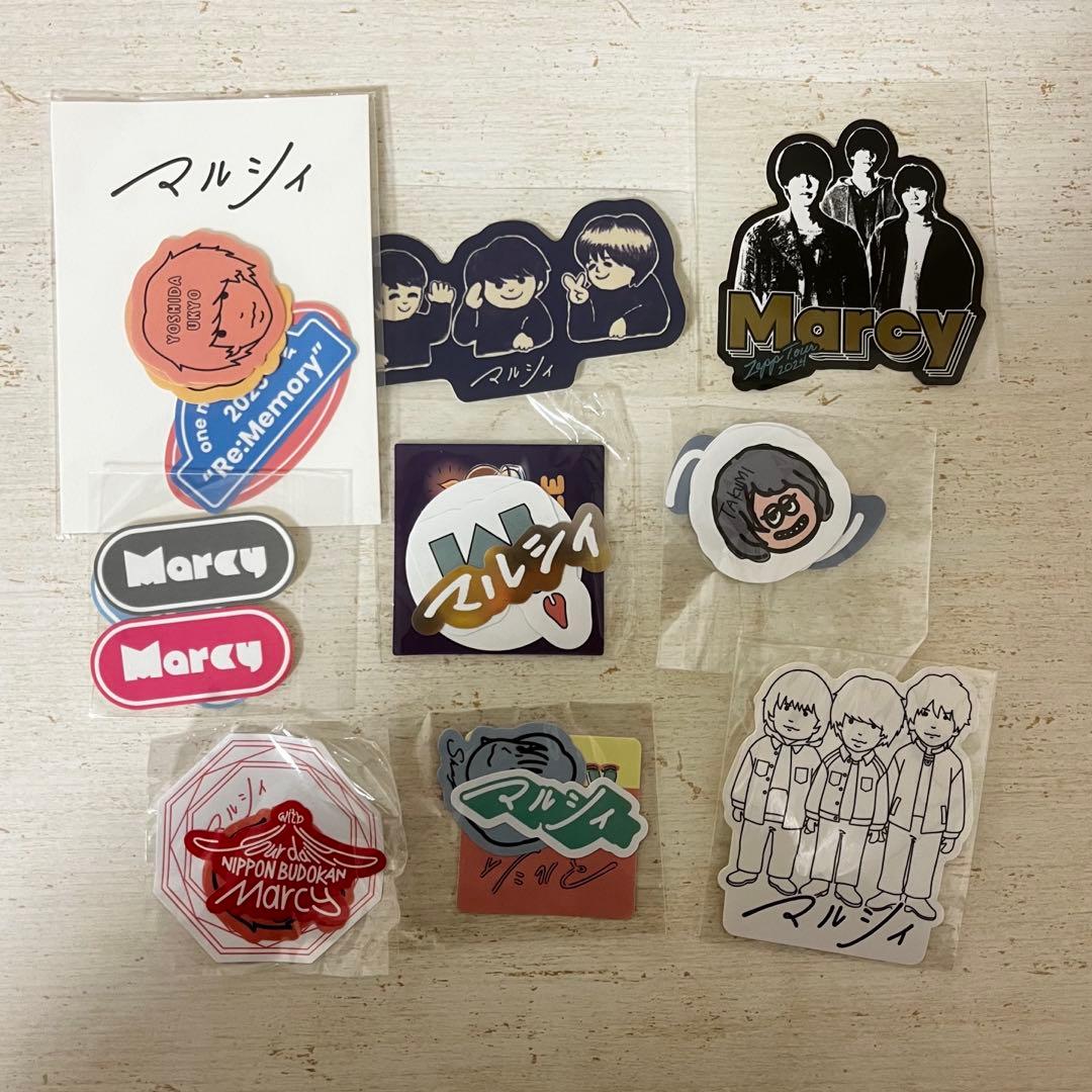 マルシィ ステッカー キーホルダー まとめ売り