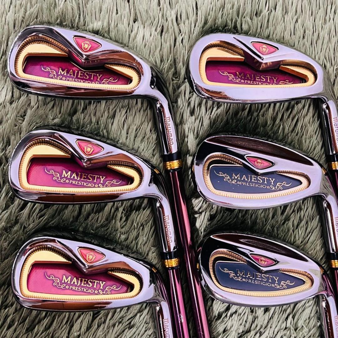 マジェスティ プレステジオ アイアン6本セット レディースゴルフ 初心者 大人気