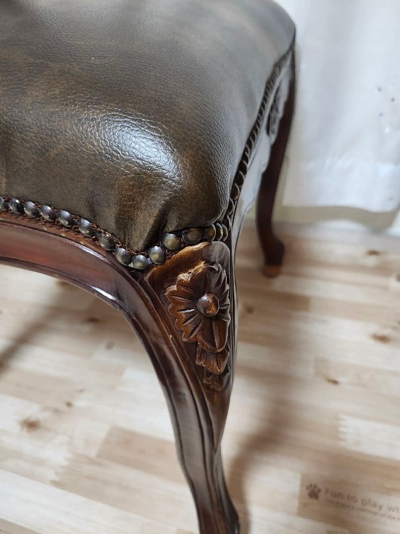 クラシック 木製チェア ブラウン