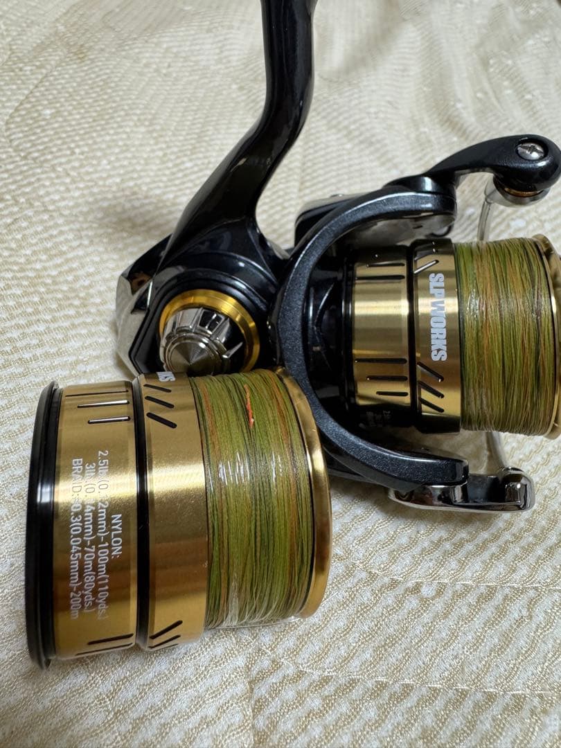 ダイワ カルディア FC LT2000S-H 予備スプール付 ベアリングカスタム