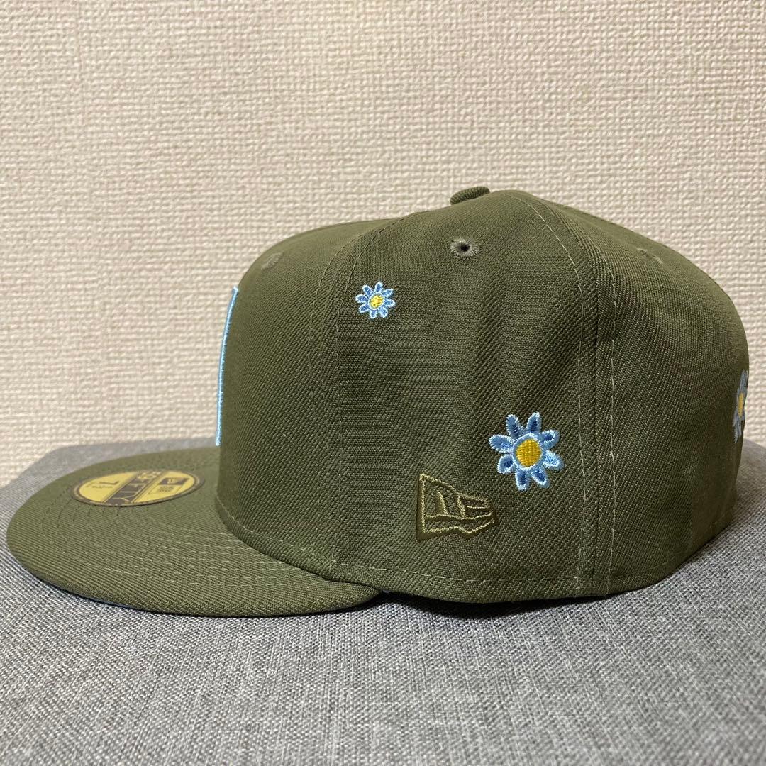 【海外限定】ニューエラ アリゾナダイアモンドバックス 59FIFTY オリーブ