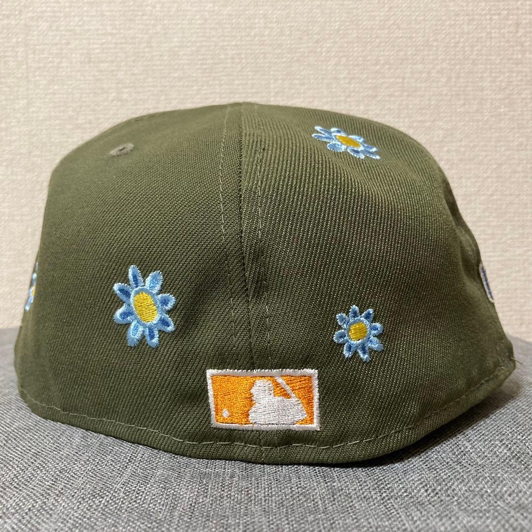 【海外限定】ニューエラ アリゾナダイアモンドバックス 59FIFTY オリーブ