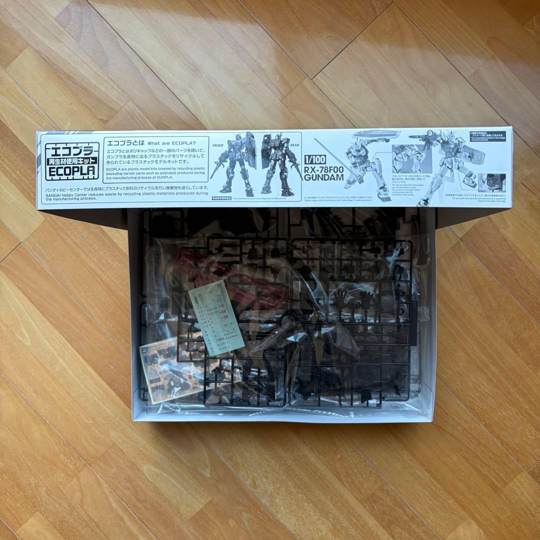 横浜購入 機動戦士ガンダム エコプラ RX-78F00 GUNDAM 1/100