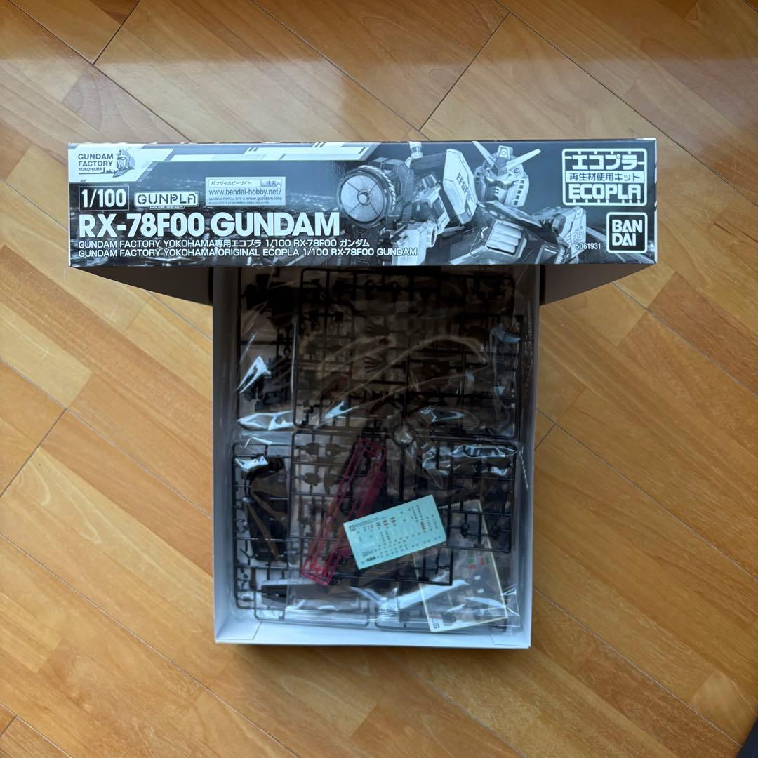 横浜購入 機動戦士ガンダム エコプラ RX-78F00 GUNDAM 1/100