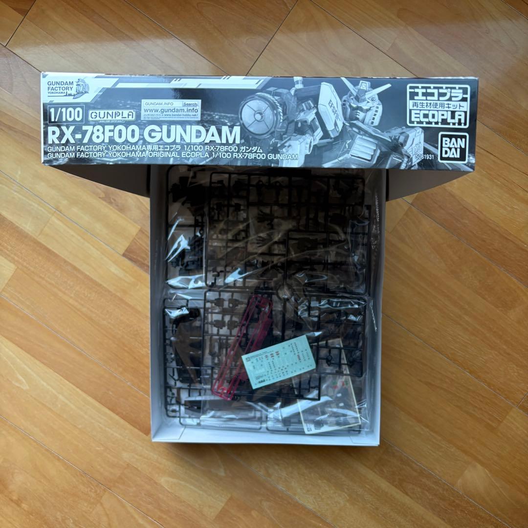 横浜購入 機動戦士ガンダム エコプラ RX-78F00 GUNDAM 1/100