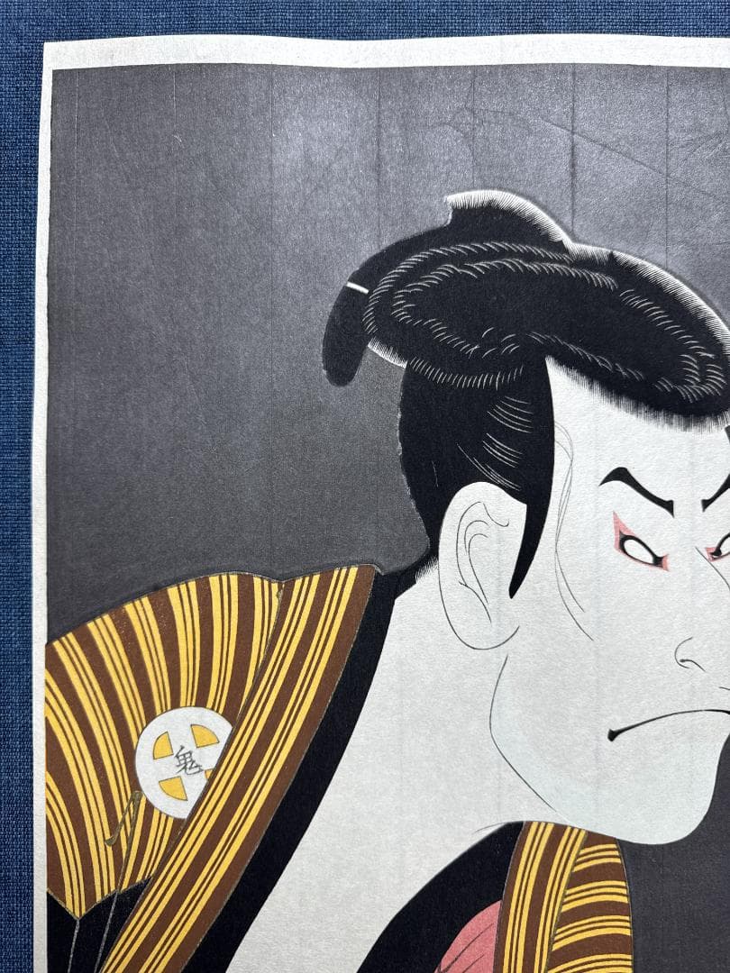 浮世絵木版画　東洲斎写楽「大谷鬼次」