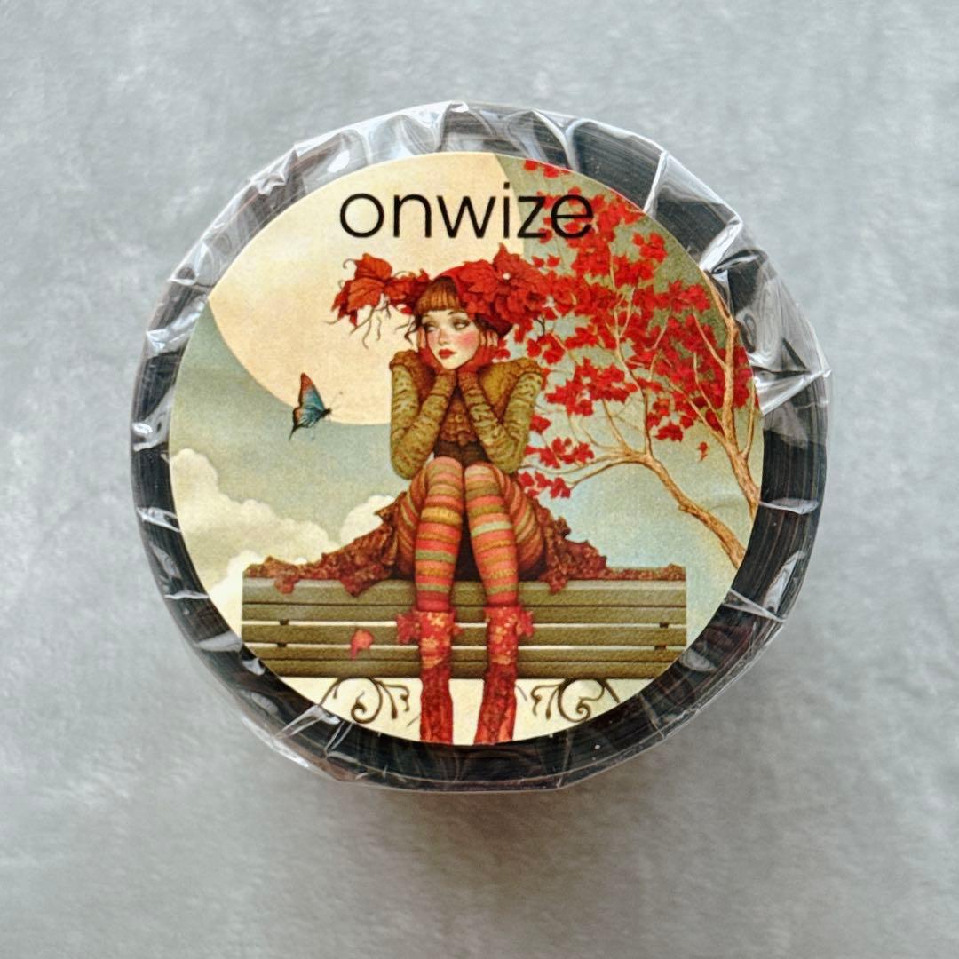 ⭐️SALE⭐️onwize 海外マスキングテープ　マステ 【2537】
