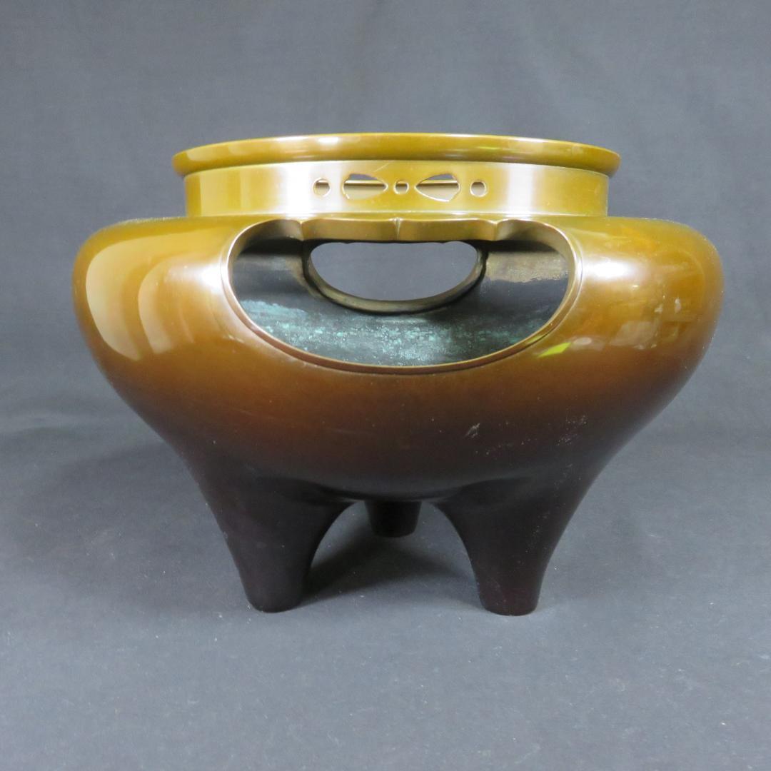 風炉 唐同朝鮮 高橋敬典 金谷浄雲 真形釜 茶道具 共箱 人間国宝