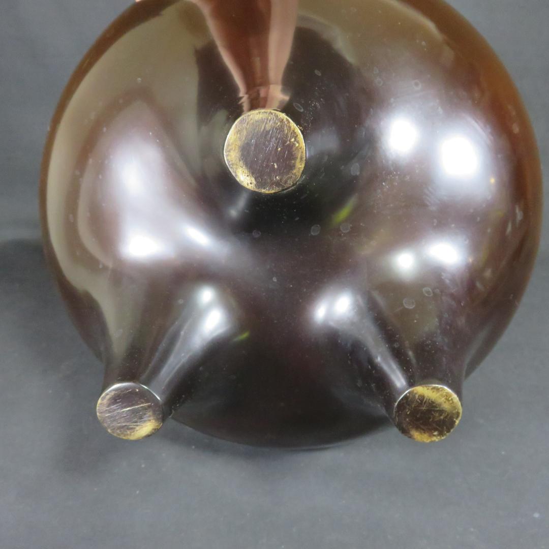 風炉 唐同朝鮮 高橋敬典 金谷浄雲 真形釜 茶道具 共箱 人間国宝