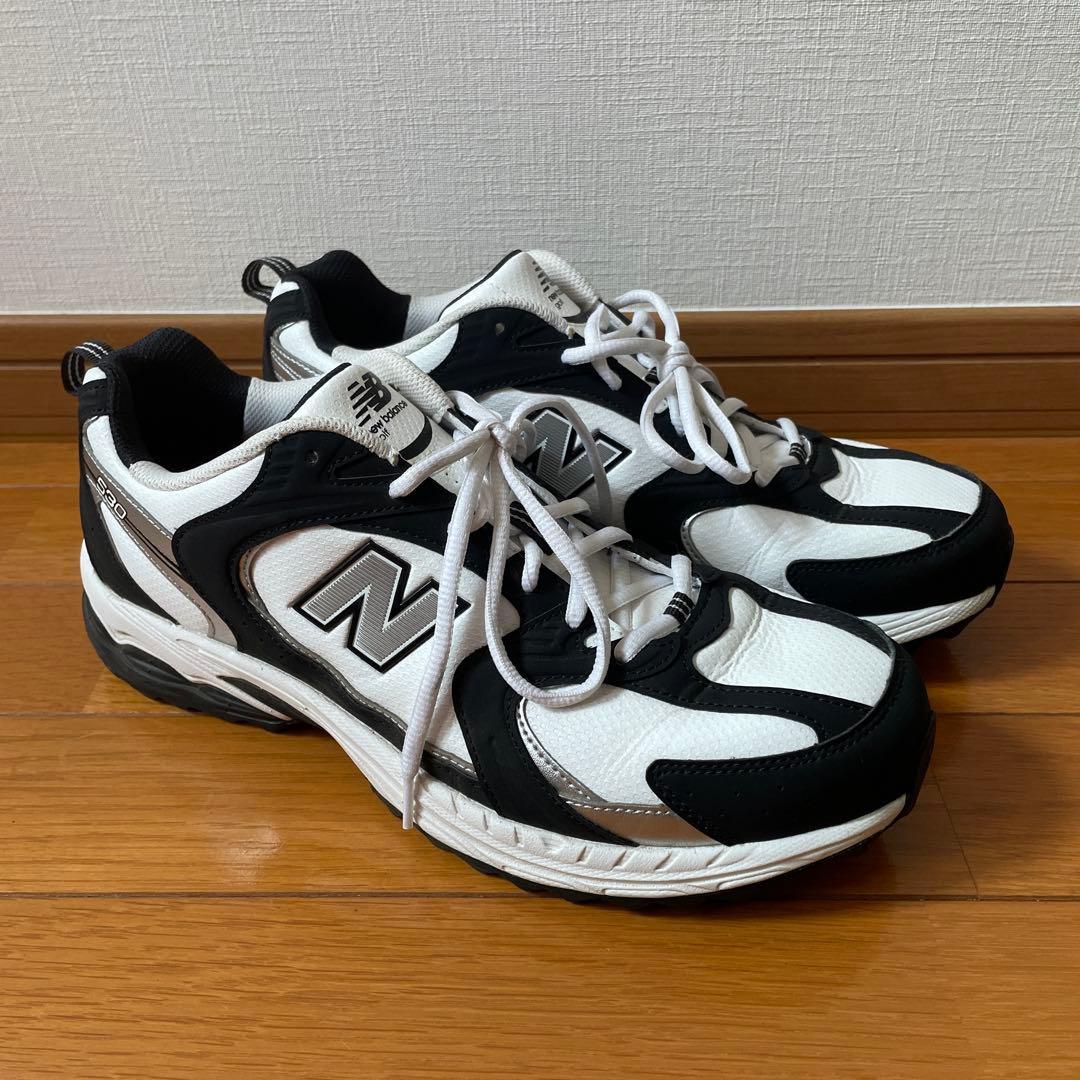 New Balance ニューバランス 530 ゴルフシューズ 白/黒