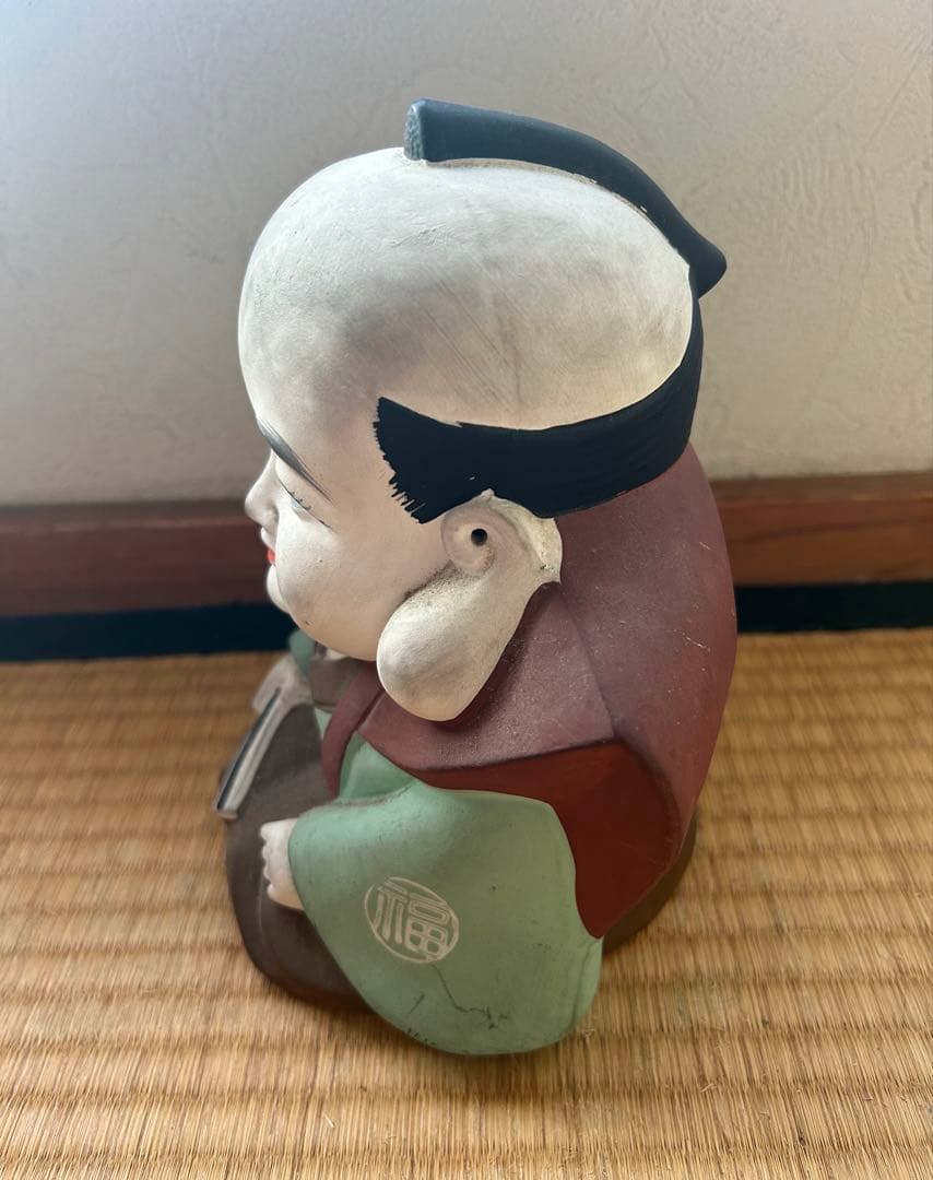 珍品　昭和レトロ　福助人形　福助　底面隠し絵　エロ　お土産