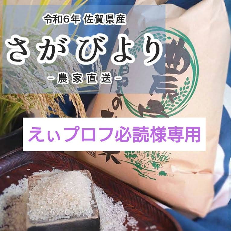 えぃプロフ必読　さがびより 令和6年 佐賀県産