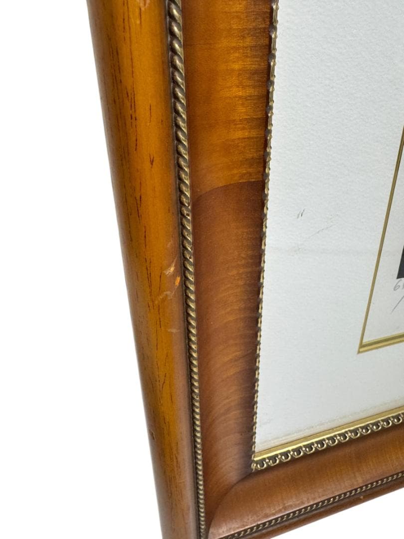 ジャック ・ デペルト　直筆サイン「 ポプラの並木 」