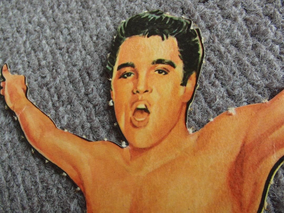 ★超希少 エルビス・プレスリー 切り抜き 着せ替え 紙製2パターン